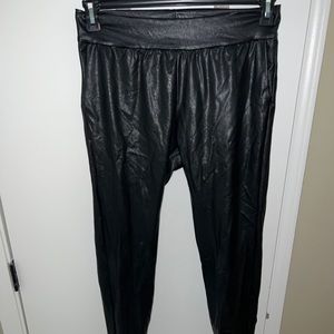 Commando Faux Leather Joggers NWT